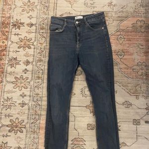 Zara high waist skinny jeans